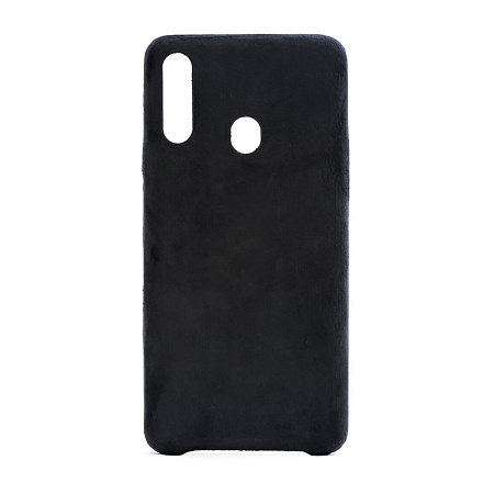 Helmet Case Alcantara V2 Samsung A20S, Black Helmet Case Alcantara V2 Samsung A20S, Black
