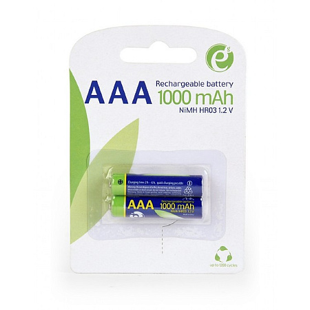 AAA 1000mAh, Blister*2, Energenie, Ni-MH, EG-BA-AAA10-01 AAA 1000mAh, Blister*2, Energenie, Ni-MH, EG-BA-AAA10-01