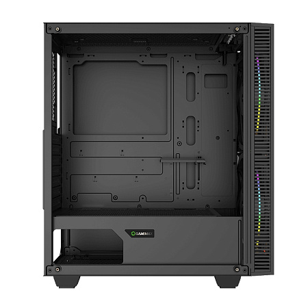 Case ATX GAMEMAX Black Hole, w/o PSU, 0.5mm, 2x200mm ARGB fans, ARGB+PWM Hub, Dual TG , DF, 1xUSB3.1