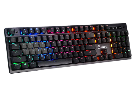 Gaming Keyboard Bloody B500N, Mecha-Like, Tackile SW, Game Mode, Macro, Fn keys, Spill-resistant, Ne Gaming Keyboard Bloody B500N, Mecha-Like, Tackile SW, Game Mode, Macro, Fn keys, Spill-resistant, Ne