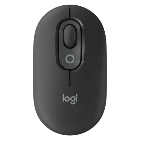 Беcпроводная мышь Logitech POP, Графитовый Беcпроводная мышь Logitech POP, Графитовый