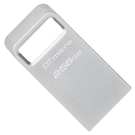 256GB USB3.2 Flash Drive Kingston DataTravaler Micro (DTMC3G2/256GB), Premium Metal Case (R:200MB/s) 256GB USB3.2 Flash Drive Kingston DataTravaler Micro (DTMC3G2/256GB), Premium Metal Case (R:200MB/s)