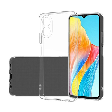Helmet Case TPU Soft Oppo A38, Clear Helmet Case TPU Soft Oppo A38, Clear