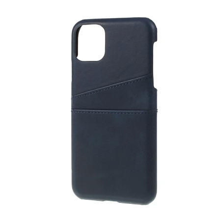Helmet Case Leather with Pocket iPhone 11 Pro Max, Blue Helmet Case Leather with Pocket iPhone 11 Pro Max, Blue