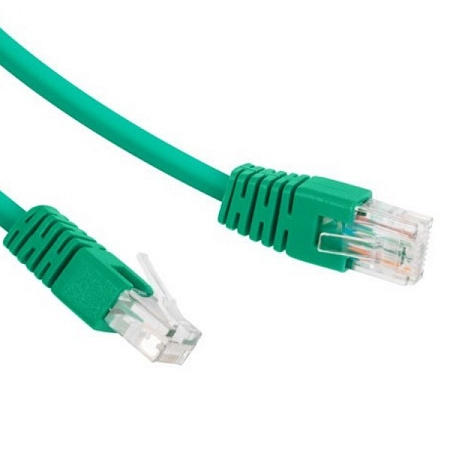  0.5m, Patch Cord  Green, PP12-0.5M/G, Cat.5E, Cablexpert, molded strain relief 50u" plugs