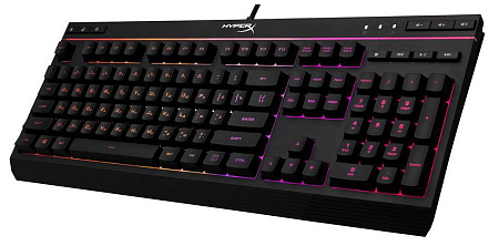 Gaming Keyboard HyperX Alloy Core RGB, Membrane, Media Control, Solid frame, 5 Zones RGB, Spill resi Gaming Keyboard HyperX Alloy Core RGB, Membrane, Media Control, Solid frame, 5 Zones RGB, Spill resi