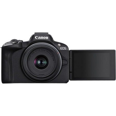 DC Canon EOS R50  Black & RF-S 18-45mm f/4.5-6.3 IS STM KIT