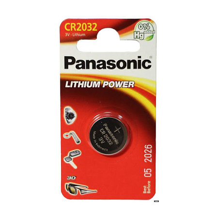 CR2032, Blister*1, Panasonic, CR-2032EL/1B