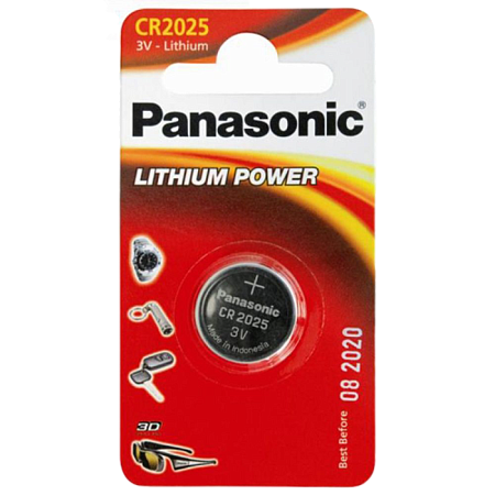 CR2025, Blister*1, Panasonic, CR-2025EL/1B