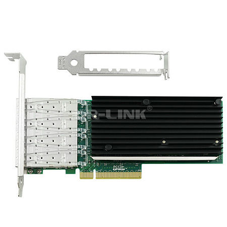 Intel Server Adapter X710DA4, PCIe 3.0 x8, Quad SFP+ Port 10G Intel Server Adapter X710DA4, PCIe 3.0 x8, Quad SFP+ Port 10G