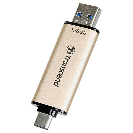 128GB USB3.1/Type-C Flash Drive Transcend "JetFlash 930C", Gold, Classic Cap,OTG (R/W:420/400MB/s) 128GB USB3.1/Type-C Flash Drive Transcend "JetFlash 930C", Gold, Classic Cap,OTG (R/W:420/400MB/s)