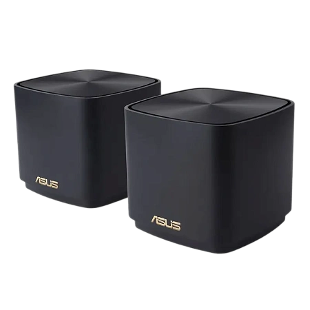 Домашняя Mesh Wi-Fi система ASUS ZenWiFi XD4 Plus (B-2-PK), Wi-Fi, Чёрный Домашняя Mesh Wi-Fi система ASUS ZenWiFi XD4 Plus (B-2-PK), Wi-Fi, Чёрный