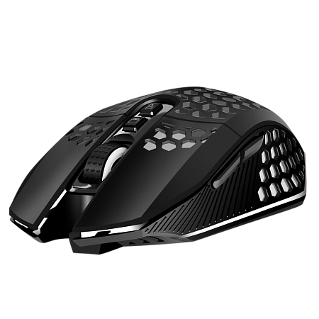 Gaming Wireless Mouse SVEN RX-G940W, 800-3600 dpi, 7 buttons, 98g., Ambidextrous, Silent, RGB, 600mA
