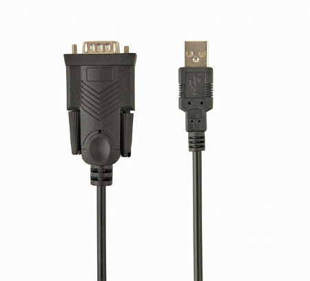 Converter USB to Serial port, Gembird "UAS-DB9M-02",1.5m cable, Black Converter USB to Serial port, Gembird "UAS-DB9M-02",1.5m cable, Black