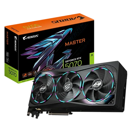 Видеокарта Gigabyte GV-N5070AORUS M-12GD, 12ГБ GDDR7 192бит Видеокарта Gigabyte GV-N5070AORUS M-12GD, 12ГБ GDDR7 192бит