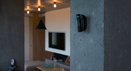 Ajax Wireless Secrurity Motion and Glass Break Detector "CombiProtect", Black