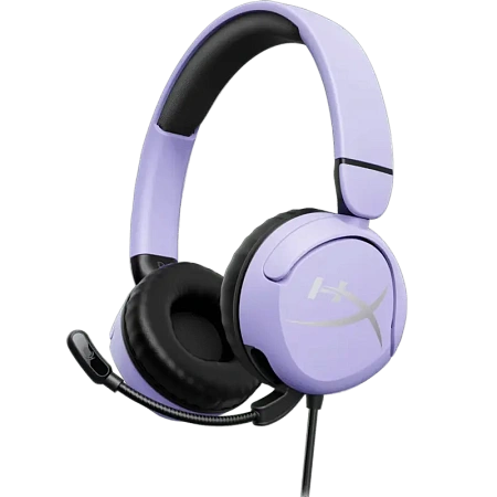 Игровая Гарнитура HyperX Cloud Mini, Проводной аналоговый, Лаванда Игровая Гарнитура HyperX Cloud Mini, Проводной аналоговый, Лаванда