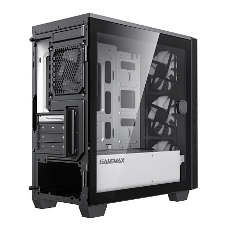 Case mATX GAMEMAX Aero Mini, w/o PSU, 0.6mm, 4x120mm ARGB, ARGB Hub, Front Mesh, Tempered Glass, DF, Case mATX GAMEMAX Aero Mini, w/o PSU, 0.6mm, 4x120mm ARGB, ARGB Hub, Front Mesh, Tempered Glass, DF,