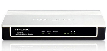 ADSL Router TP-LINK "TD-8840T",1xEthernet port+1xUSB, ADSL/ADSL2/ADSL2+, Splitter, Annex A ADSL Router TP-LINK "TD-8840T",1xEthernet port+1xUSB, ADSL/ADSL2/ADSL2+, Splitter, Annex A