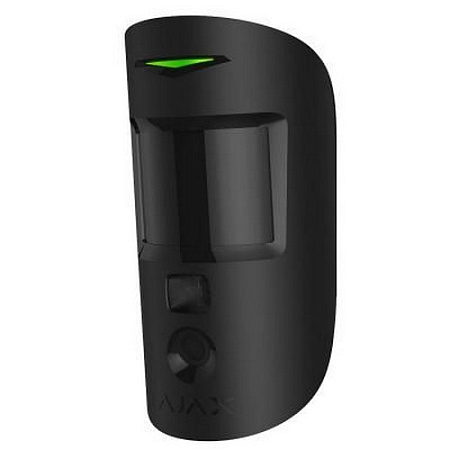 Ajax Wireless Security Motion Detector with Photo "MotionCam", Black Ajax Wireless Security Motion Detector with Photo "MotionCam", Black