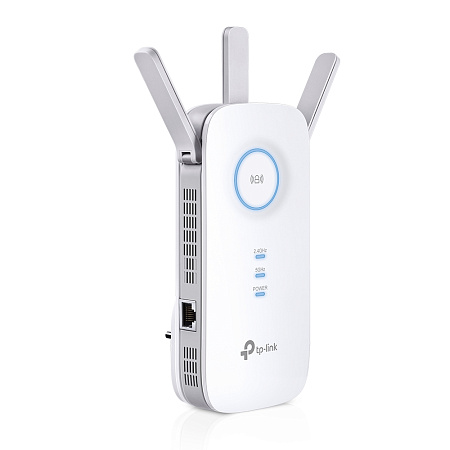 Усилитель Wi‑Fi сигнала TP-LINK RE550, 600 Мбит/с, 1300 Мбит/с, Белый