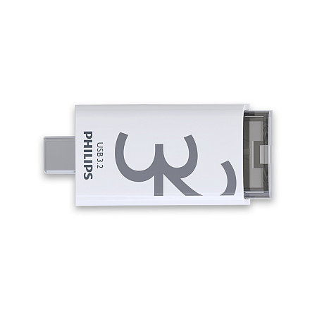 PHILIPS USB Drive 3.2 + Type-C Port, 32 GB PHILIPS USB Drive 3.2 + Type-C Port, 32 GB