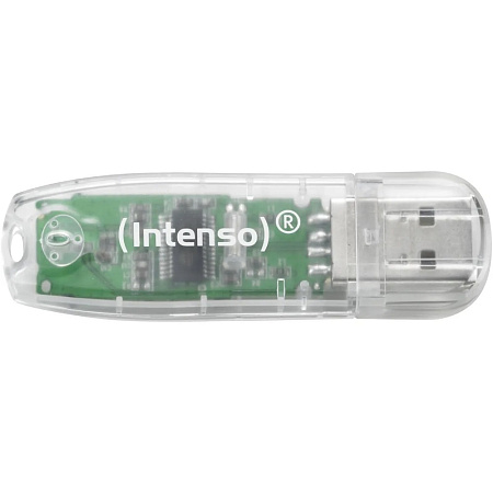 Intenso® USB Drive 2.0 Rainbow Line 32 GB, Transparent Intenso® USB Drive 2.0 Rainbow Line 32 GB, Transparent