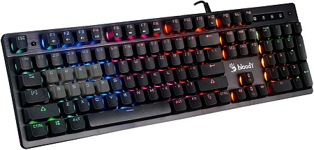 Gaming Keyboard Bloody B500N, Mecha-Like, Tackile SW, Game Mode, Macro, Fn keys, Spill-resistant, Ne Gaming Keyboard Bloody B500N, Mecha-Like, Tackile SW, Game Mode, Macro, Fn keys, Spill-resistant, Ne