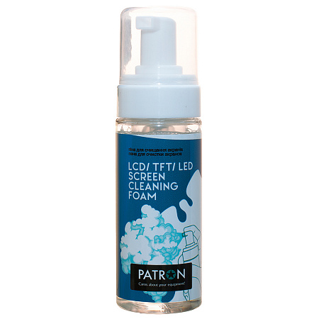 Cleaning foam for screens PATRON "F3-029", 150ml Cleaning foam for screens PATRON "F3-029", 150ml