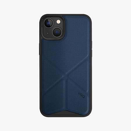 Uniq Case Hybrid Magclick Charging Transforma for iPhone 15 Pro Max, Blue Uniq Case Hybrid Magclick Charging Transforma for iPhone 15 Pro Max, Blue