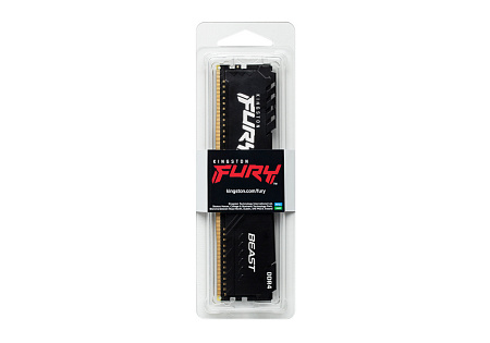.8GB DDR4-3600MHz  Kingston FURY Beast (KF436C17BB/8), CL17-21-21, 1.35V, Intel XMP 2.0, Black