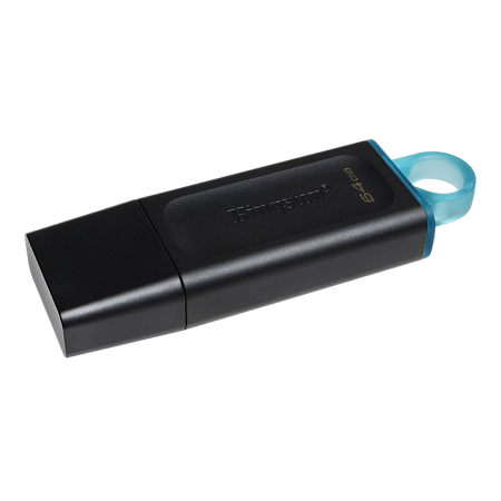  64GB USB3.2 Flash Drive Kingston DataTraveler Exodia (DTX/64GB), Black, Plastic, Classic Cap