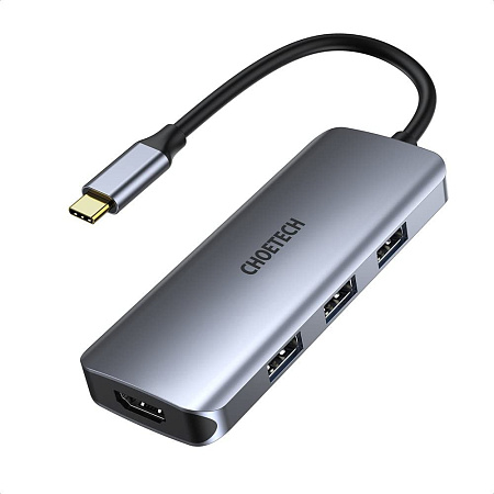 CHOETECH 7-In-1 USB-C Multiport Adapter, HUB-M19 CHOETECH 7-In-1 USB-C Multiport Adapter, HUB-M19