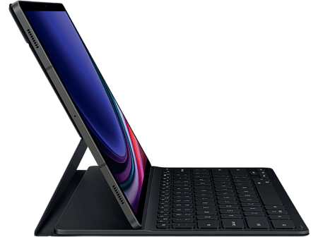 Чехол-клавиатура Samsung Keyboard Slim Tab S9+, 12,4", Чёрный