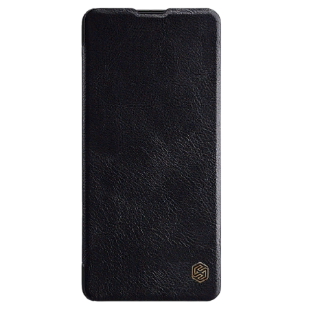 Чехол книжка Nillkin Galaxy Note 10 Lite - Qin LC, Чёрный