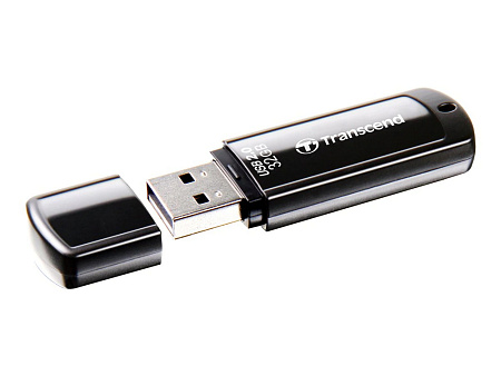  32GB USB2.0 Flash Drive Transcend "JetFlash  350", Black, Classic Cap (R/W:18/8MB/s)