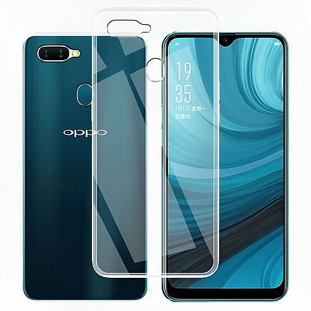 Helmet Case TPU Soft Oppo A12, Clear Helmet Case TPU Soft Oppo A12, Clear