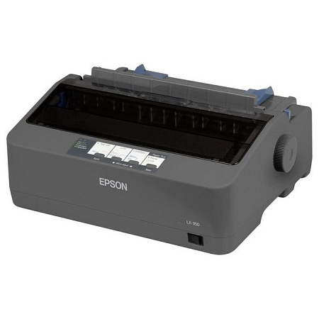 Матричный принтер Epson LX-350, A4, Чёрный