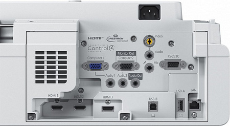 Projector Epson EB-720; UST, LCD, XGA, Laser 3800Lum, 2.5M:1, LAN, Wi-Fi,16W, White Projector Epson EB-720; UST, LCD, XGA, Laser 3800Lum, 2.5M:1, LAN, Wi-Fi,16W, White