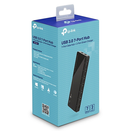 USB 3.0 Hub 7-port TP-LINK "UH720", with 2 Charging Ports, external power adapter USB 3.0 Hub 7-port TP-LINK "UH720", with 2 Charging Ports, external power adapter