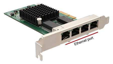 PCI-e Intel Server Adapter Intel I350AM4, Quad SFP Port 1Gbps PCI-e Intel Server Adapter Intel I350AM4, Quad SFP Port 1Gbps