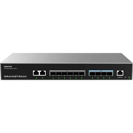 Сетевой коммутатор Grandstream GWN7830, 2 x Gigabit Ethernet Сетевой коммутатор Grandstream GWN7830, 2 x Gigabit Ethernet
