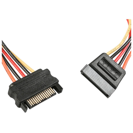 Cable SATA power extention cable, 0.3 m, Cablexpert CC-SATAMF-01 Cable SATA power extention cable, 0.3 m, Cablexpert CC-SATAMF-01