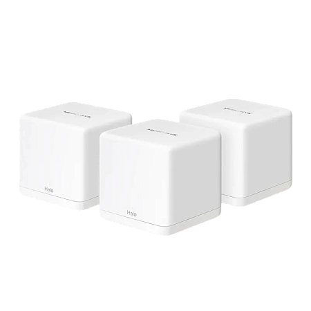 Домашняя Mesh Wi-Fi система MERCUSYS Halo H60X(3-pack), Белый Домашняя Mesh Wi-Fi система MERCUSYS Halo H60X(3-pack), Белый