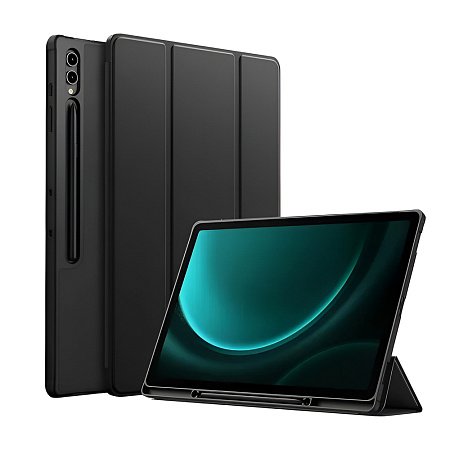 Tablet Case Samsung Tab S9 FE Plus 12.4", Black Tablet Case Samsung Tab S9 FE Plus 12.4", Black