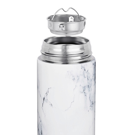NOVEEN Thermos LED TB2319 450 ML, Marble NOVEEN Thermos LED TB2319 450 ML, Marble