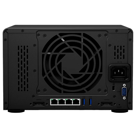SYNOLOGY "DVA3221" Deep Learning NVR, 4-bay, Intel Atom 4-core 2.1GHz, GTX 1650, 8Gb, 4x1GbE, COM SYNOLOGY "DVA3221" Deep Learning NVR, 4-bay, Intel Atom 4-core 2.1GHz, GTX 1650, 8Gb, 4x1GbE, COM