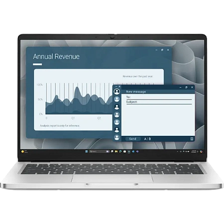 Ноутбук для бизнеса 14" DELL Pro 14 PC14255, Platinum Silver, AMD Ryzen AI 7 350, 16Гб/512Гб, Windows 11 Pro Ноутбук для бизнеса 14" DELL Pro 14 PC14255, Platinum Silver, AMD Ryzen AI 7 350, 16Гб/512Гб, Windows 11 Pro