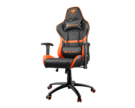 Gaming Chair Cougar HOTROD Black/Orange, User max load up to 136kg / height 155-190cm Gaming Chair Cougar HOTROD Black/Orange, User max load up to 136kg / height 155-190cm