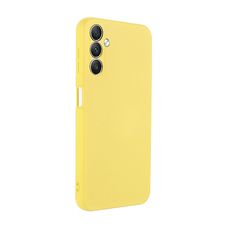 WOO Case Liquid Silicone Samsung A25 5G, Yellow WOO Case Liquid Silicone Samsung A25 5G, Yellow